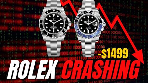 rolex market crash.